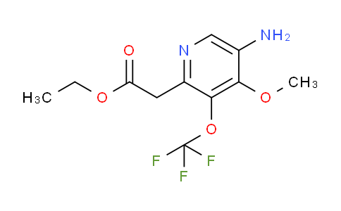 AM18928 | 1803645-37-5 | Ethyl 5-amino-4-methoxy-3-(trifluoromethoxy)pyridine-2-acetate