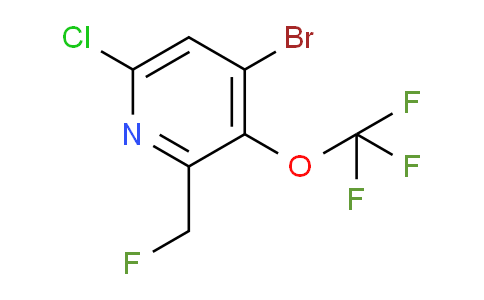 AM189282 | 1805997-49-2 | 4-Bromo-6-chloro-2-(fluoromethyl)-3-(trifluoromethoxy)pyridine