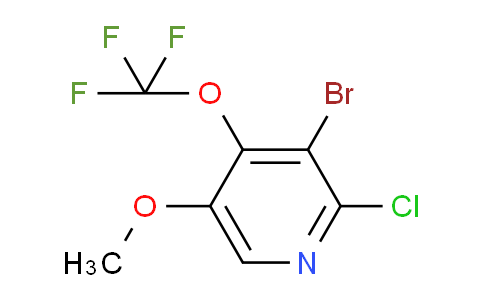 AM189289 | 1804605-81-9 | 3-Bromo-2-chloro-5-methoxy-4-(trifluoromethoxy)pyridine