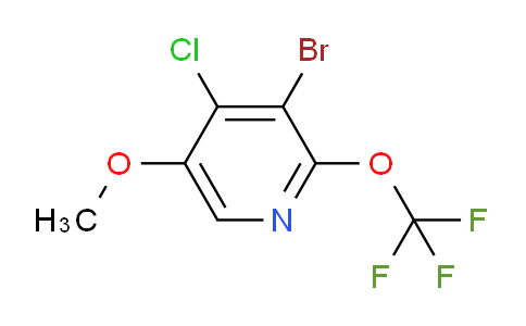 AM189292 | 1803613-16-2 | 3-Bromo-4-chloro-5-methoxy-2-(trifluoromethoxy)pyridine