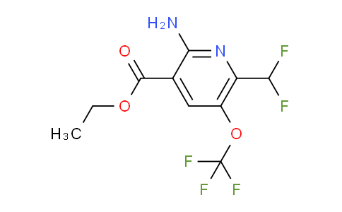 AM189294 | 1804541-19-2 | Ethyl 2-amino-6-(difluoromethyl)-5-(trifluoromethoxy)pyridine-3-carboxylate