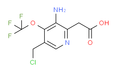 AM189302 | 1804536-88-6 | 3-Amino-5-(chloromethyl)-4-(trifluoromethoxy)pyridine-2-acetic acid