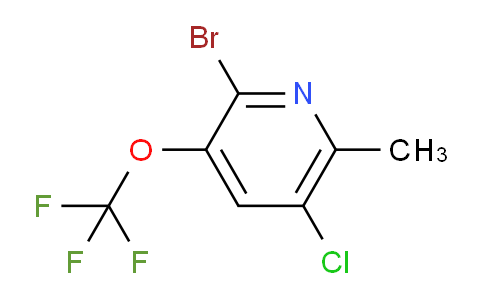 AM189306 | 1806171-88-9 | 2-Bromo-5-chloro-6-methyl-3-(trifluoromethoxy)pyridine