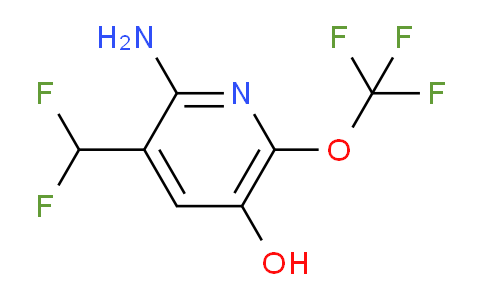 AM189314 | 1806140-28-2 | 2-Amino-3-(difluoromethyl)-5-hydroxy-6-(trifluoromethoxy)pyridine