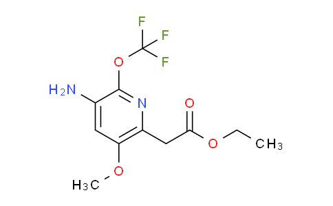 AM18932 | 1804525-87-8 | Ethyl 3-amino-5-methoxy-2-(trifluoromethoxy)pyridine-6-acetate