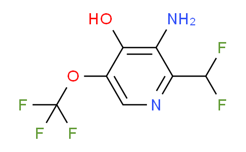 AM189320 | 1804017-75-1 | 3-Amino-2-(difluoromethyl)-4-hydroxy-5-(trifluoromethoxy)pyridine