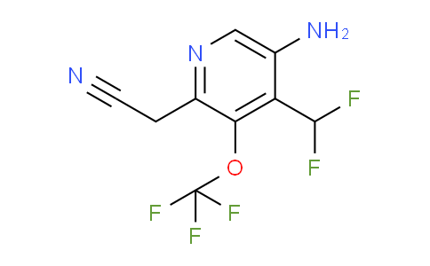 AM189326 | 1803658-01-6 | 5-Amino-4-(difluoromethyl)-3-(trifluoromethoxy)pyridine-2-acetonitrile