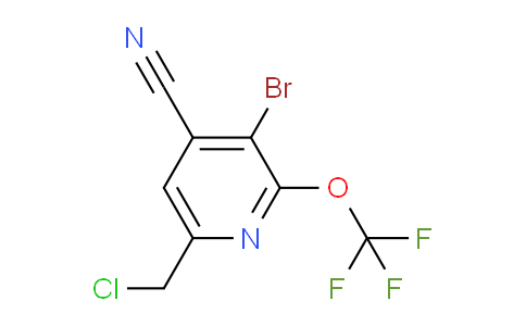 AM189327 | 1803665-45-3 | 3-Bromo-6-(chloromethyl)-4-cyano-2-(trifluoromethoxy)pyridine