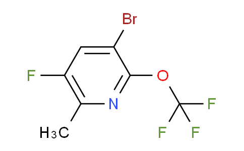 AM189329 | 1804560-27-7 | 3-Bromo-5-fluoro-6-methyl-2-(trifluoromethoxy)pyridine