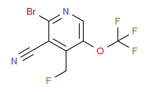 AM189331 | 1806102-57-7 | 2-Bromo-3-cyano-4-(fluoromethyl)-5-(trifluoromethoxy)pyridine