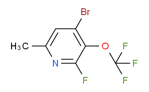 AM189334 | 1804396-60-8 | 4-Bromo-2-fluoro-6-methyl-3-(trifluoromethoxy)pyridine