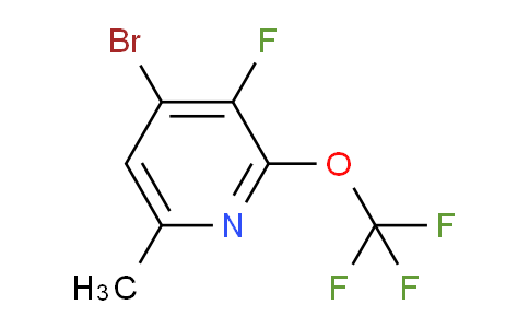 AM189338 | 1806077-88-2 | 4-Bromo-3-fluoro-6-methyl-2-(trifluoromethoxy)pyridine