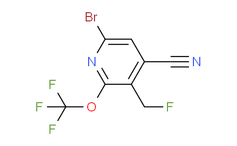 AM189339 | 1804649-93-1 | 6-Bromo-4-cyano-3-(fluoromethyl)-2-(trifluoromethoxy)pyridine