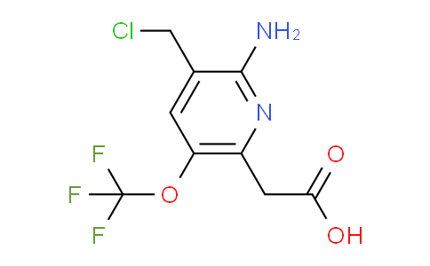 AM189345 | 1804536-78-4 | 2-Amino-3-(chloromethyl)-5-(trifluoromethoxy)pyridine-6-acetic acid