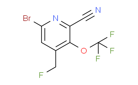 AM189348 | 1806013-44-4 | 6-Bromo-2-cyano-4-(fluoromethyl)-3-(trifluoromethoxy)pyridine