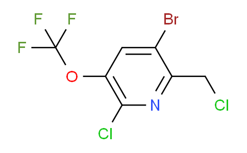 AM189354 | 1806080-21-6 | 3-Bromo-6-chloro-2-(chloromethyl)-5-(trifluoromethoxy)pyridine