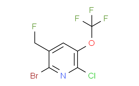 AM189366 | 1803576-22-8 | 2-Bromo-6-chloro-3-(fluoromethyl)-5-(trifluoromethoxy)pyridine