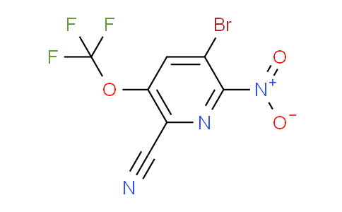 AM189372 | 1804594-39-5 | 3-Bromo-6-cyano-2-nitro-5-(trifluoromethoxy)pyridine