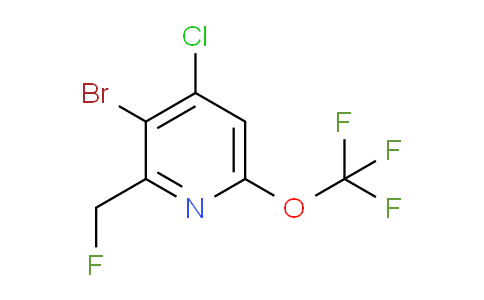 AM189374 | 1803576-56-8 | 3-Bromo-4-chloro-2-(fluoromethyl)-6-(trifluoromethoxy)pyridine