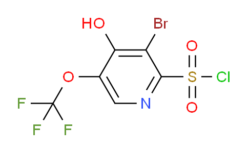 AM189375 | 1806111-02-3 | 3-Bromo-4-hydroxy-5-(trifluoromethoxy)pyridine-2-sulfonyl chloride