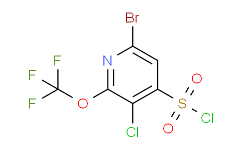 AM189376 | 1804645-75-7 | 6-Bromo-3-chloro-2-(trifluoromethoxy)pyridine-4-sulfonyl chloride
