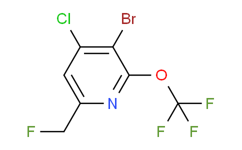 AM189377 | 1803657-48-8 | 3-Bromo-4-chloro-6-(fluoromethyl)-2-(trifluoromethoxy)pyridine