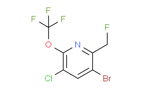 AM189380 | 1806172-89-3 | 3-Bromo-5-chloro-2-(fluoromethyl)-6-(trifluoromethoxy)pyridine
