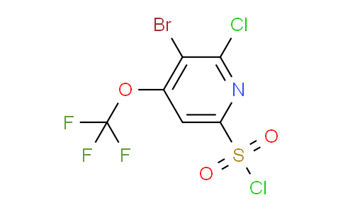 AM189382 | 1804582-81-7 | 3-Bromo-2-chloro-4-(trifluoromethoxy)pyridine-6-sulfonyl chloride