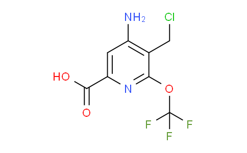 AM189387 | 1803945-91-6 | 4-Amino-3-(chloromethyl)-2-(trifluoromethoxy)pyridine-6-carboxylic acid