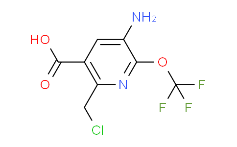 AM189392 | 1804611-65-1 | 3-Amino-6-(chloromethyl)-2-(trifluoromethoxy)pyridine-5-carboxylic acid
