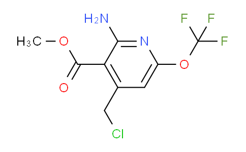 AM189399 | 1804611-72-0 | Methyl 2-amino-4-(chloromethyl)-6-(trifluoromethoxy)pyridine-3-carboxylate