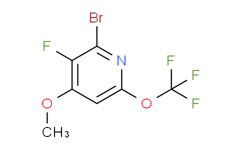 AM189411 | 1804668-69-6 | 2-Bromo-3-fluoro-4-methoxy-6-(trifluoromethoxy)pyridine