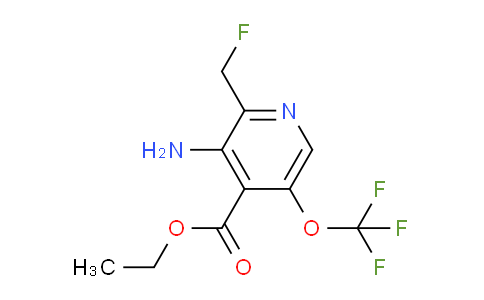 AM189412 | 1804467-63-7 | Ethyl 3-amino-2-(fluoromethyl)-5-(trifluoromethoxy)pyridine-4-carboxylate