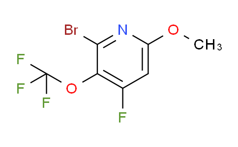 AM189416 | 1804668-84-5 | 2-Bromo-4-fluoro-6-methoxy-3-(trifluoromethoxy)pyridine