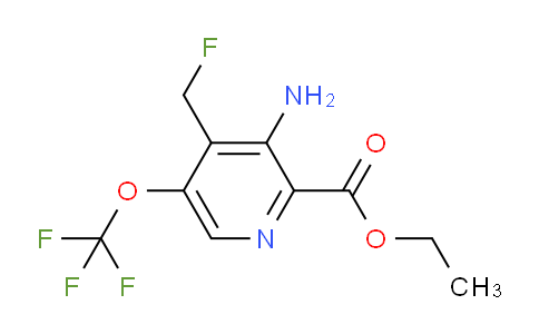 AM189417 | 1805999-75-0 | Ethyl 3-amino-4-(fluoromethyl)-5-(trifluoromethoxy)pyridine-2-carboxylate