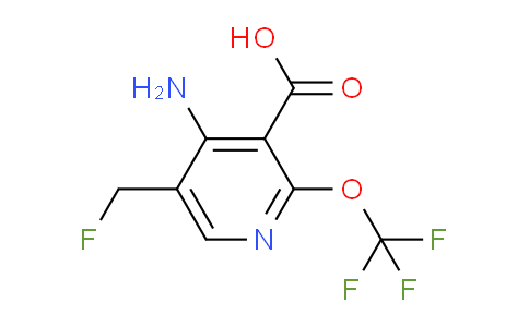 AM189426 | 1803949-96-3 | 4-Amino-5-(fluoromethyl)-2-(trifluoromethoxy)pyridine-3-carboxylic acid