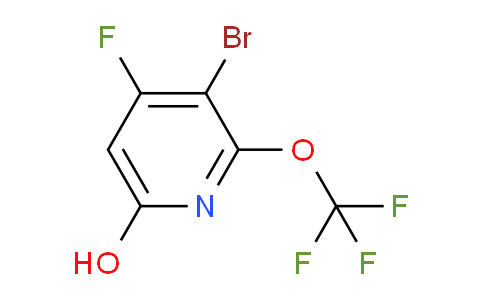 AM189435 | 1806107-01-6 | 3-Bromo-4-fluoro-6-hydroxy-2-(trifluoromethoxy)pyridine