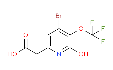 AM189438 | 1804605-48-8 | 4-Bromo-2-hydroxy-3-(trifluoromethoxy)pyridine-6-acetic acid