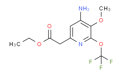 AM18944 | 1806107-91-4 | Ethyl 4-amino-3-methoxy-2-(trifluoromethoxy)pyridine-6-acetate