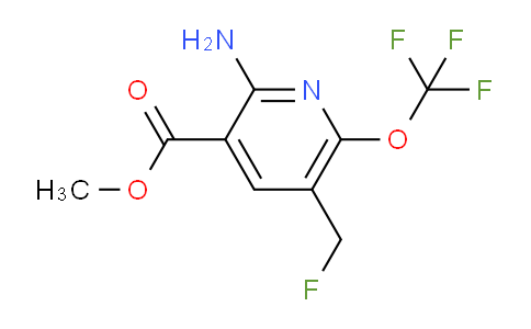 AM189441 | 1803471-11-5 | Methyl 2-amino-5-(fluoromethyl)-6-(trifluoromethoxy)pyridine-3-carboxylate
