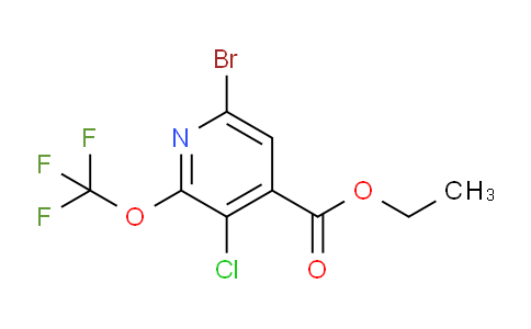 AM189453 | 1806216-98-7 | Ethyl 6-bromo-3-chloro-2-(trifluoromethoxy)pyridine-4-carboxylate