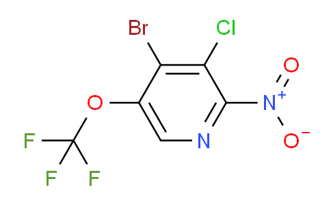 AM189456 | 1803663-53-7 | 4-Bromo-3-chloro-2-nitro-5-(trifluoromethoxy)pyridine