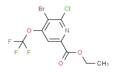 AM189457 | 1804652-65-0 | Ethyl 3-bromo-2-chloro-4-(trifluoromethoxy)pyridine-6-carboxylate