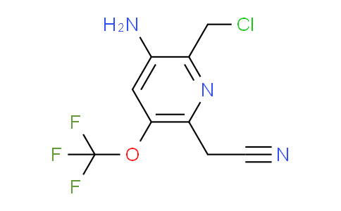 AM189466 | 1804013-31-7 | 3-Amino-2-(chloromethyl)-5-(trifluoromethoxy)pyridine-6-acetonitrile