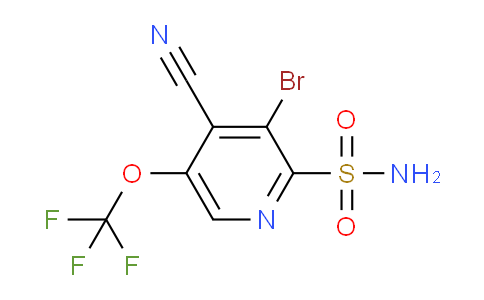 AM189468 | 1806228-85-2 | 3-Bromo-4-cyano-5-(trifluoromethoxy)pyridine-2-sulfonamide