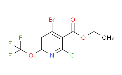 AM189472 | 1804635-61-7 | Ethyl 4-bromo-2-chloro-6-(trifluoromethoxy)pyridine-3-carboxylate