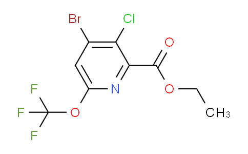 AM189476 | 1803659-68-8 | Ethyl 4-bromo-3-chloro-6-(trifluoromethoxy)pyridine-2-carboxylate