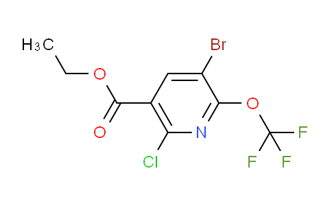 AM189478 | 1803617-15-3 | Ethyl 3-bromo-6-chloro-2-(trifluoromethoxy)pyridine-5-carboxylate