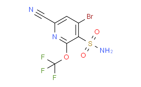 AM189479 | 1804646-45-4 | 4-Bromo-6-cyano-2-(trifluoromethoxy)pyridine-3-sulfonamide