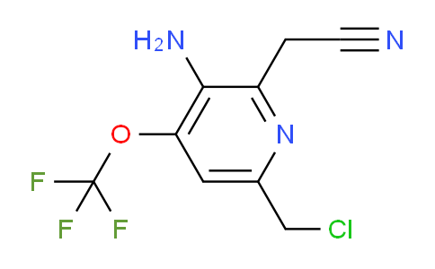 AM189484 | 1806131-91-8 | 3-Amino-6-(chloromethyl)-4-(trifluoromethoxy)pyridine-2-acetonitrile